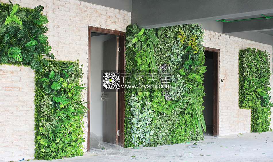 绿植墙公司背景墙装饰