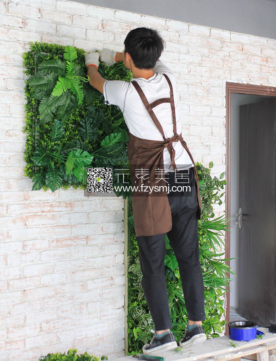 绿植墙公司背景墙装饰